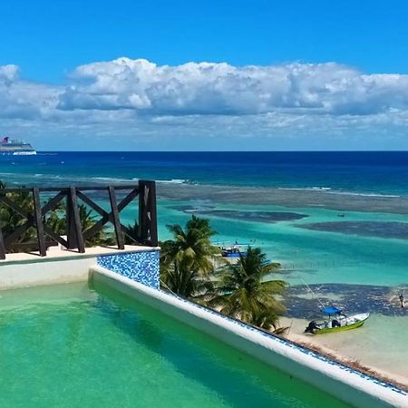 Hotel Blue Reef Frente Al Mar Mahahual Εξωτερικό φωτογραφία