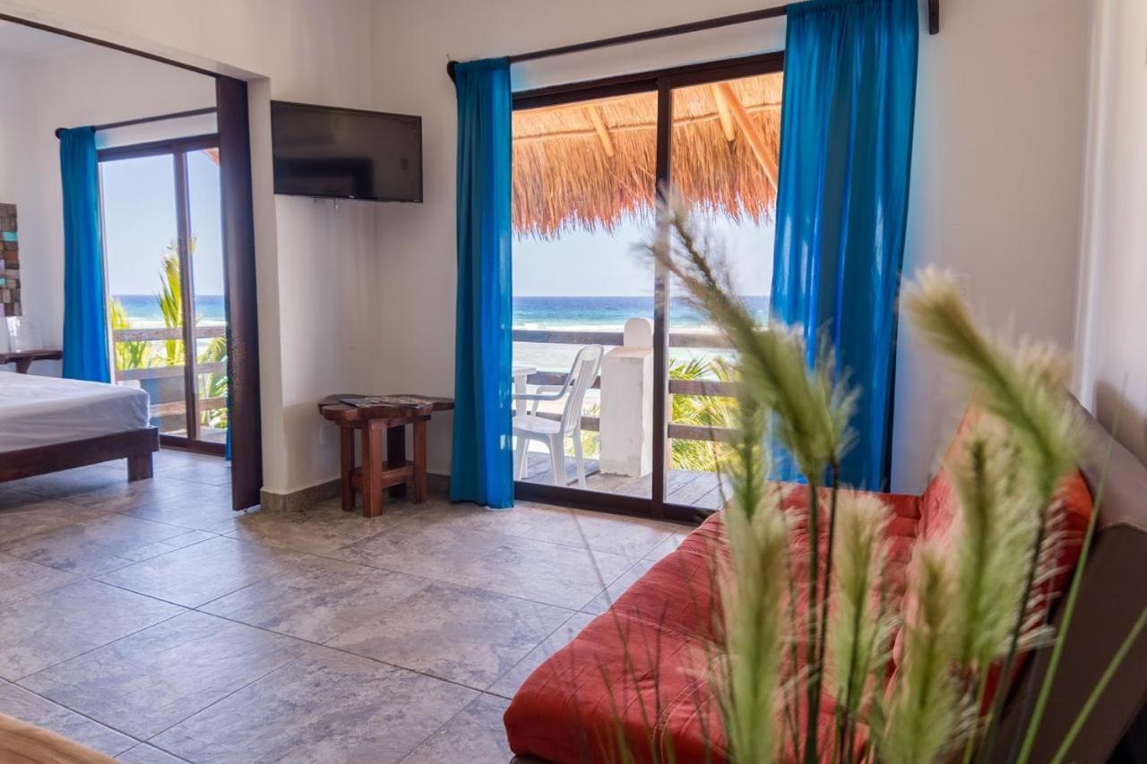 Hotel Blue Reef Frente Al Mar Mahahual Εξωτερικό φωτογραφία