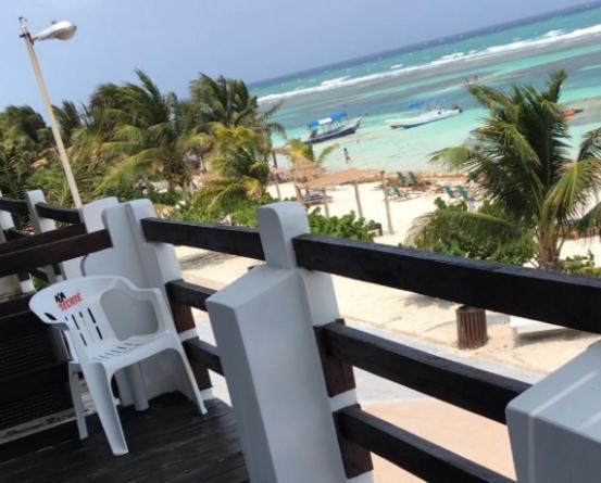 Hotel Blue Reef Frente Al Mar Mahahual Εξωτερικό φωτογραφία