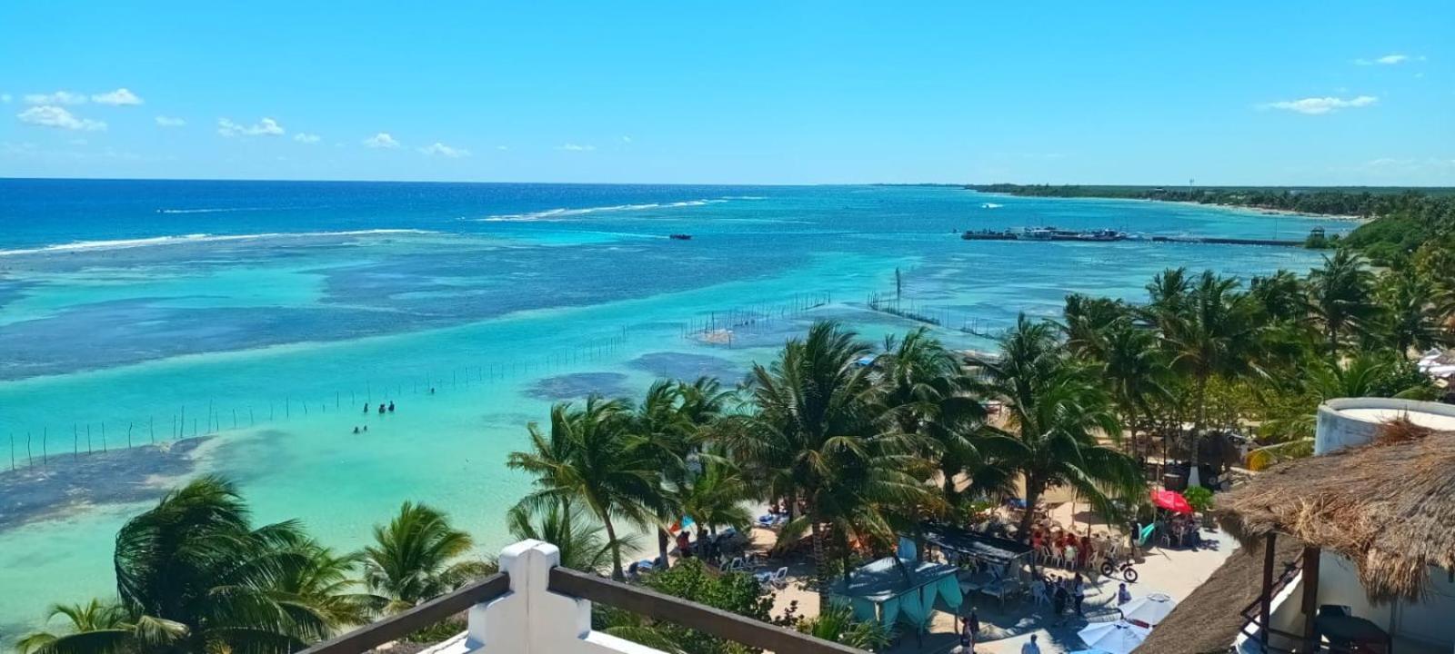 Hotel Blue Reef Frente Al Mar Mahahual Εξωτερικό φωτογραφία
