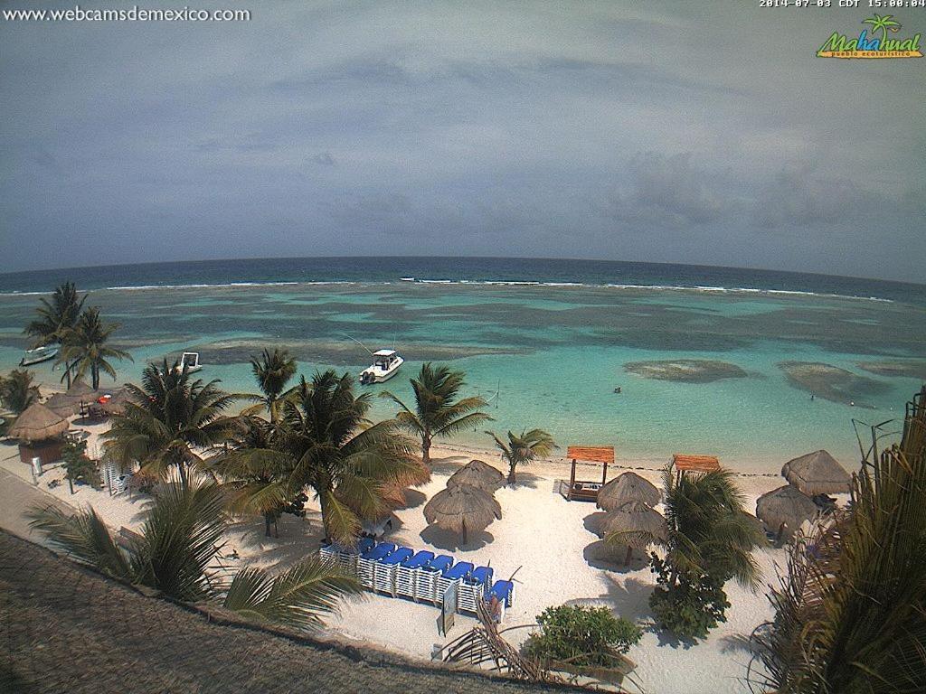 Hotel Blue Reef Frente Al Mar Mahahual Εξωτερικό φωτογραφία