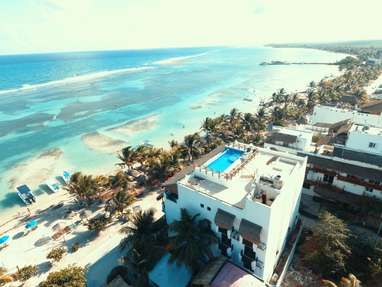 Hotel Blue Reef Frente Al Mar Mahahual Εξωτερικό φωτογραφία
