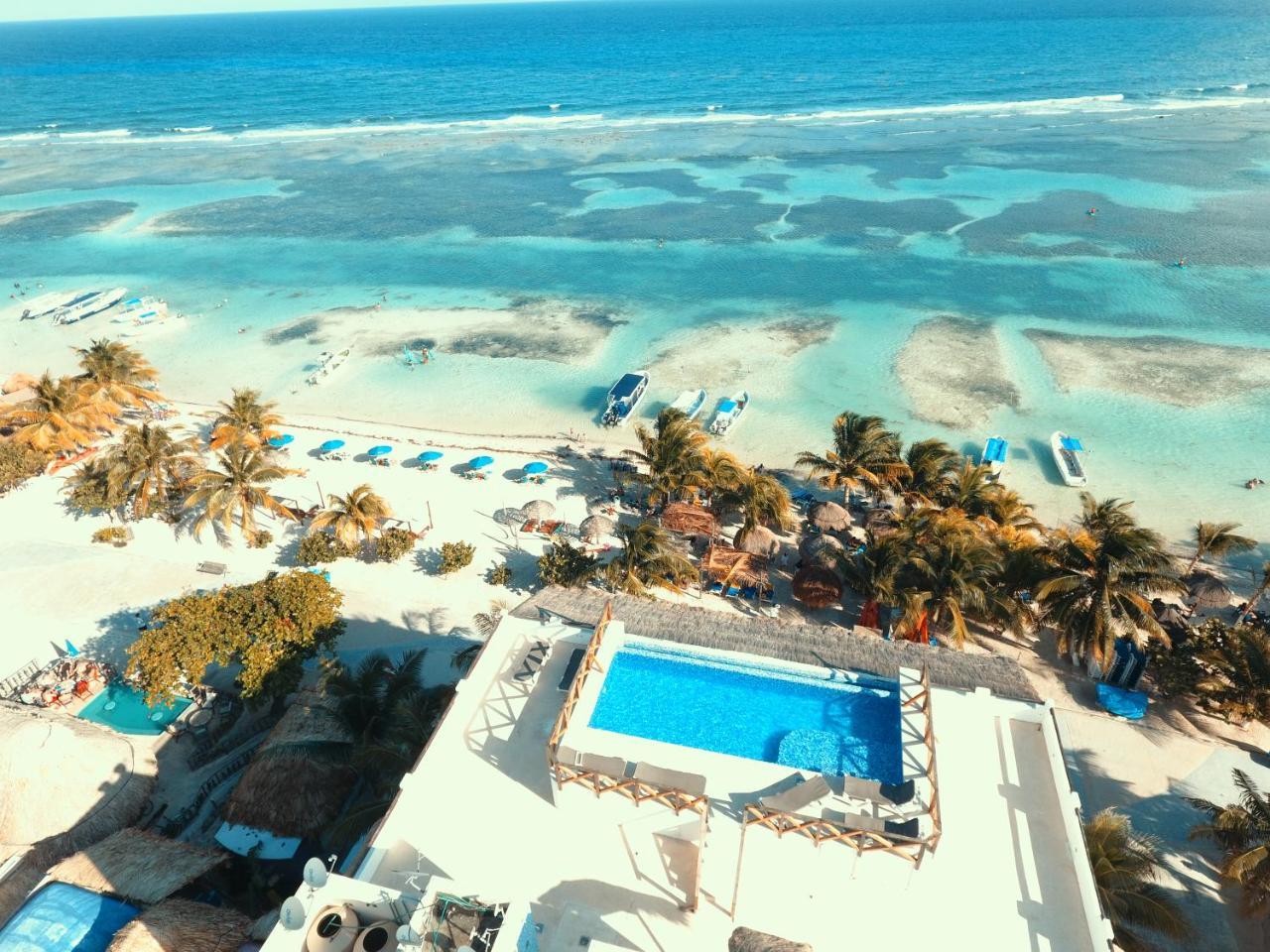 Hotel Blue Reef Frente Al Mar Mahahual Εξωτερικό φωτογραφία